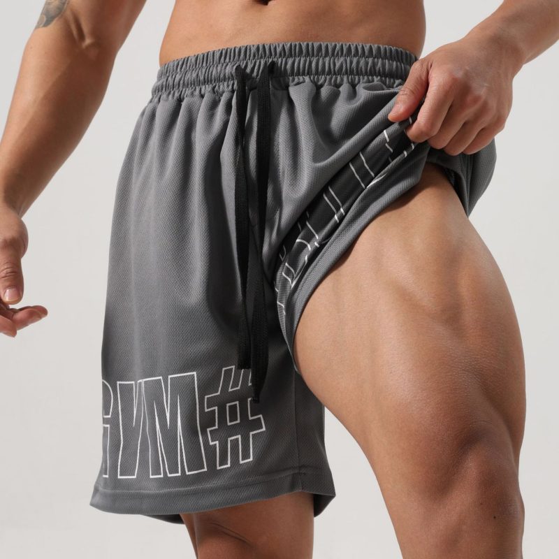 Fitness Breathable Ice Silk Shorts - Image 7