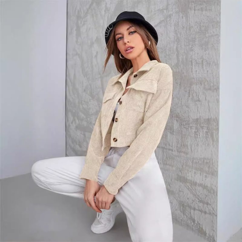 Fashionable Retro Style Cardigan Women's Coat - Image 5