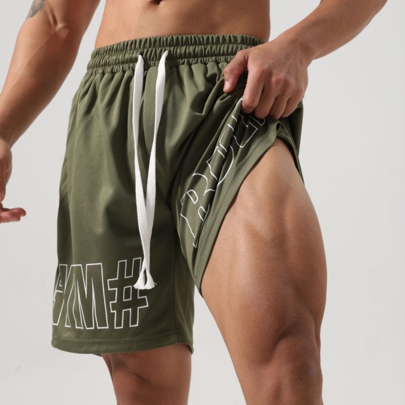 Fitness Breathable Ice Silk Shorts - Image 5