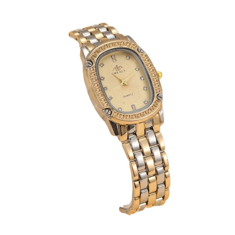 Luxury Multi-color Oval Dial Watch - Image 2