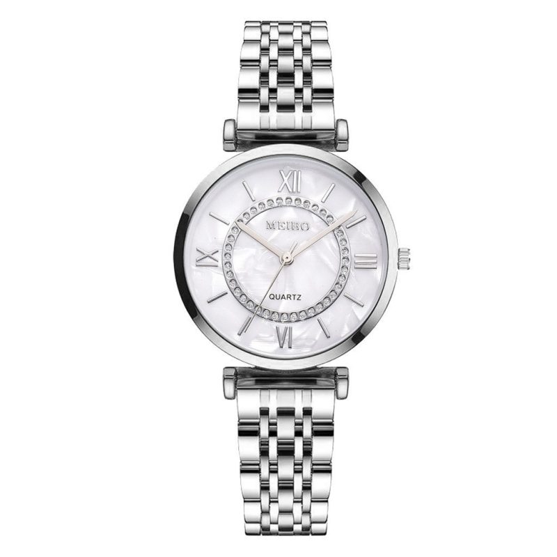 Graceful Gold Quartz Watch - Image 5