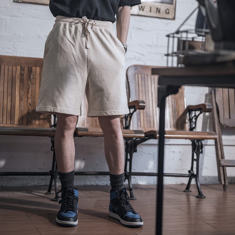 Cotton Terry Fleece Men Shorts