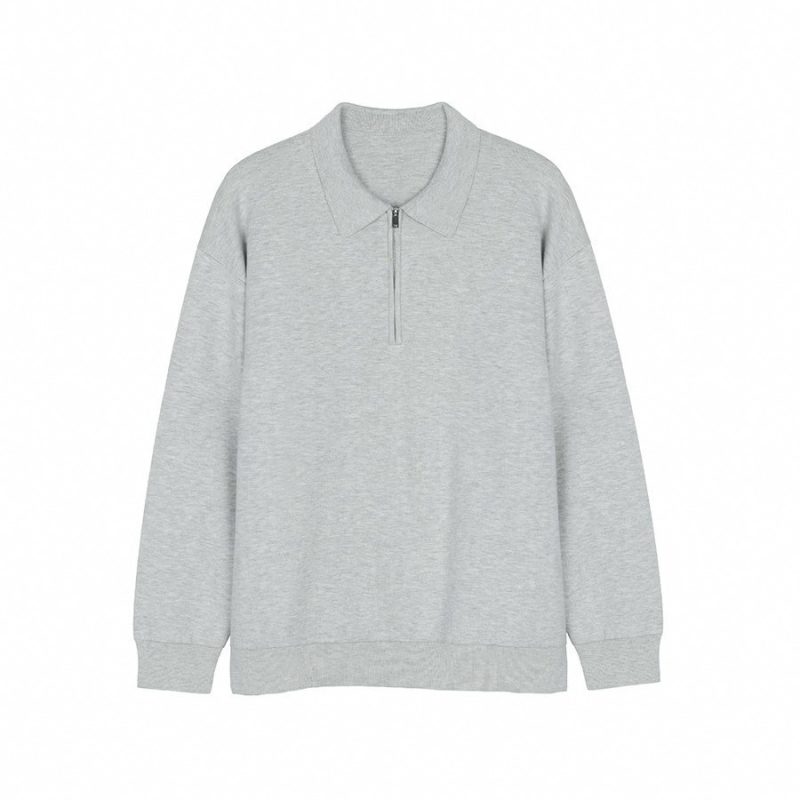 Casual Polo Collar Knitwear Sweater For Men - Image 6