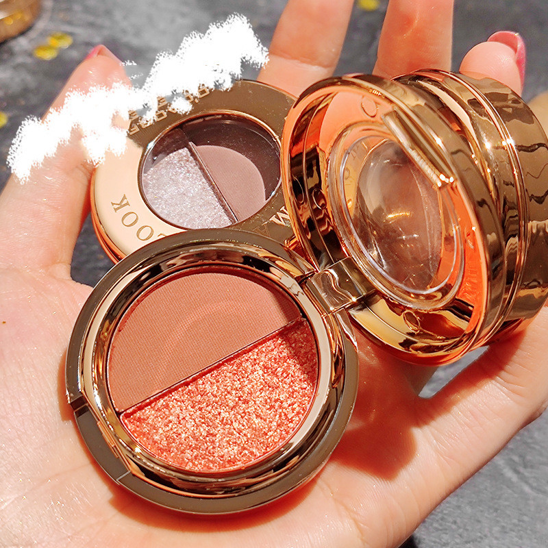 Pumpkin Earth Matte Duo Gold Eyeshadow