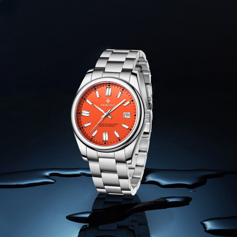 Waterproof Stainless Steel Chronograph Watch