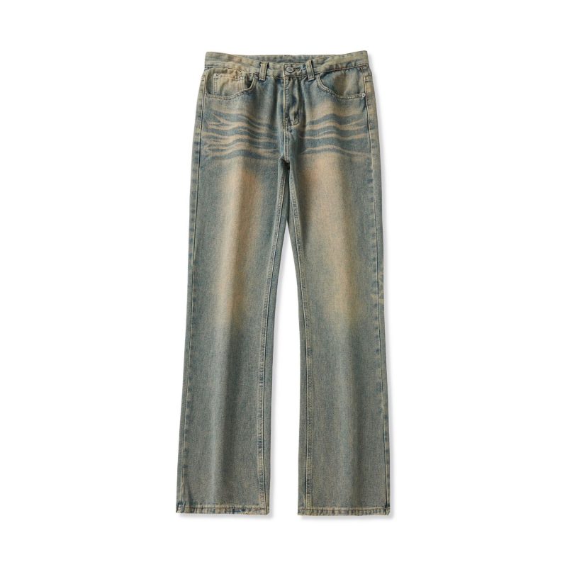 Retro Distressed Skinny Jeans For Men - Image 4
