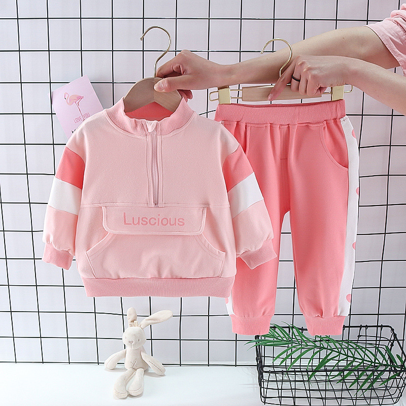 Two-Pcs Baby Pink Luscious Set