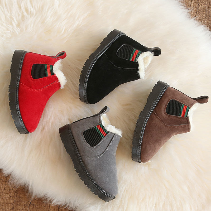 Velvet Snow Winter Plus Children Boots