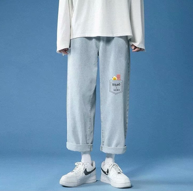 Casual Light Colored Jeans For Men