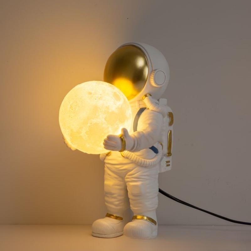 Creative Astronaut Bedside Spaceman Lamps
