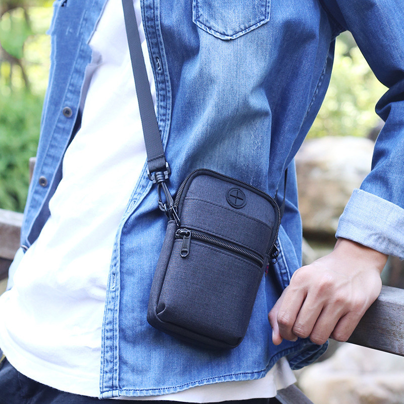 Multifunctional Men Fashion Crossbody Shoulder Bag
