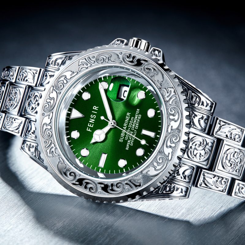 Waterproof Simple Men's Golden Watch - Image 9