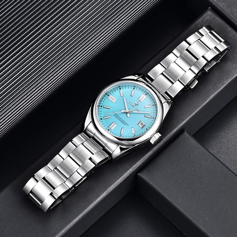 Waterproof Stainless Steel Chronograph Watch - Image 5