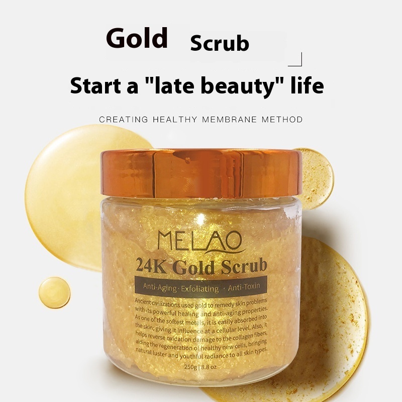 24K Gold Face Facial Scrub