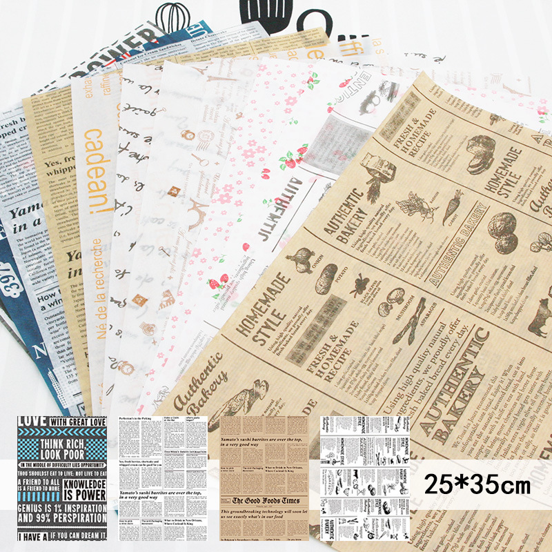 Waterproof Rim Baked Butter Paper