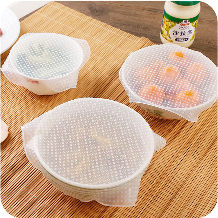Reusable Silicone Food Stretch Cling Film