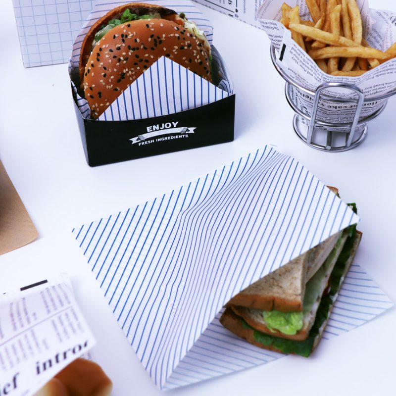 Creative Food Greaseproof Snack Paper Bag