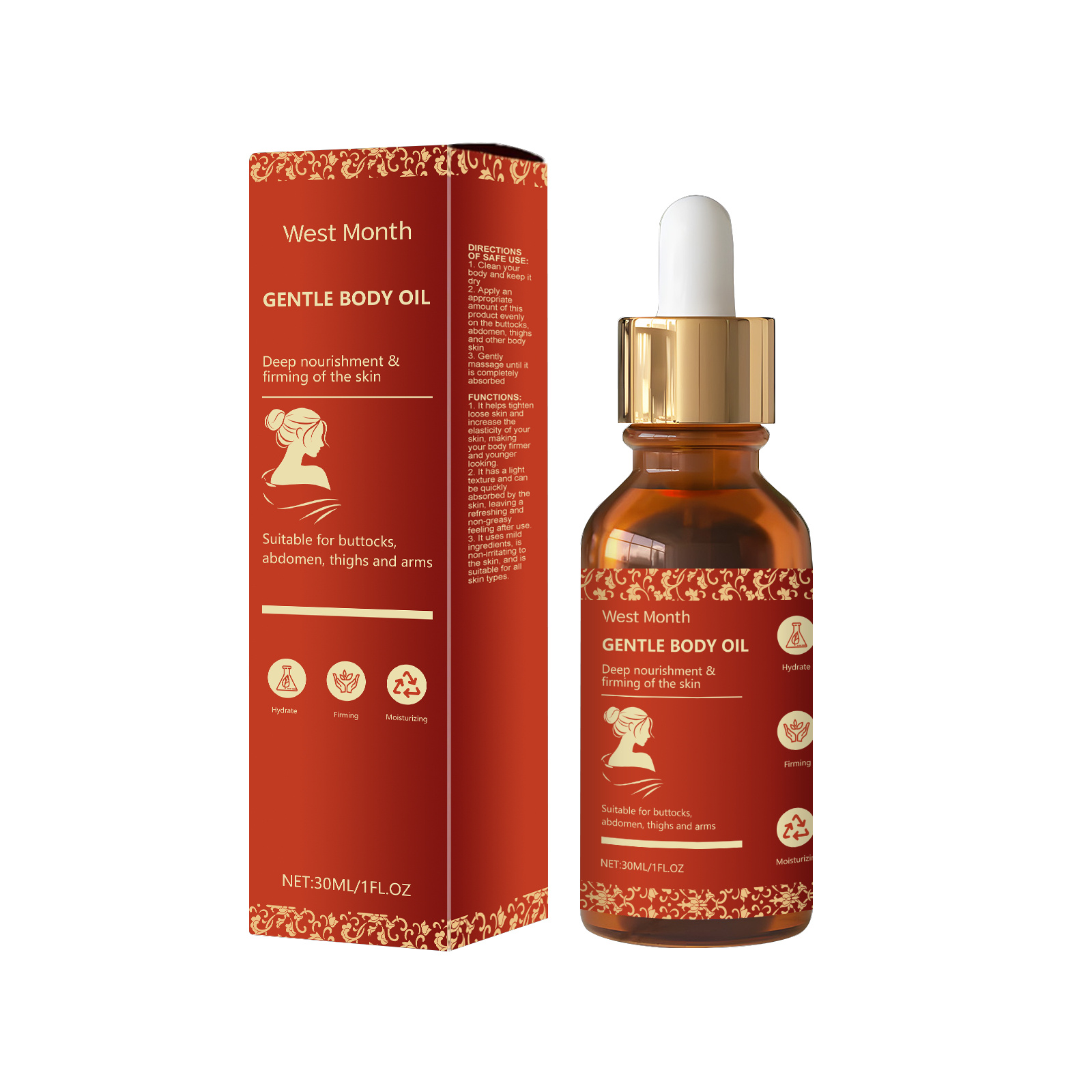 Anti Wrinkle Moisturizing Body Oil