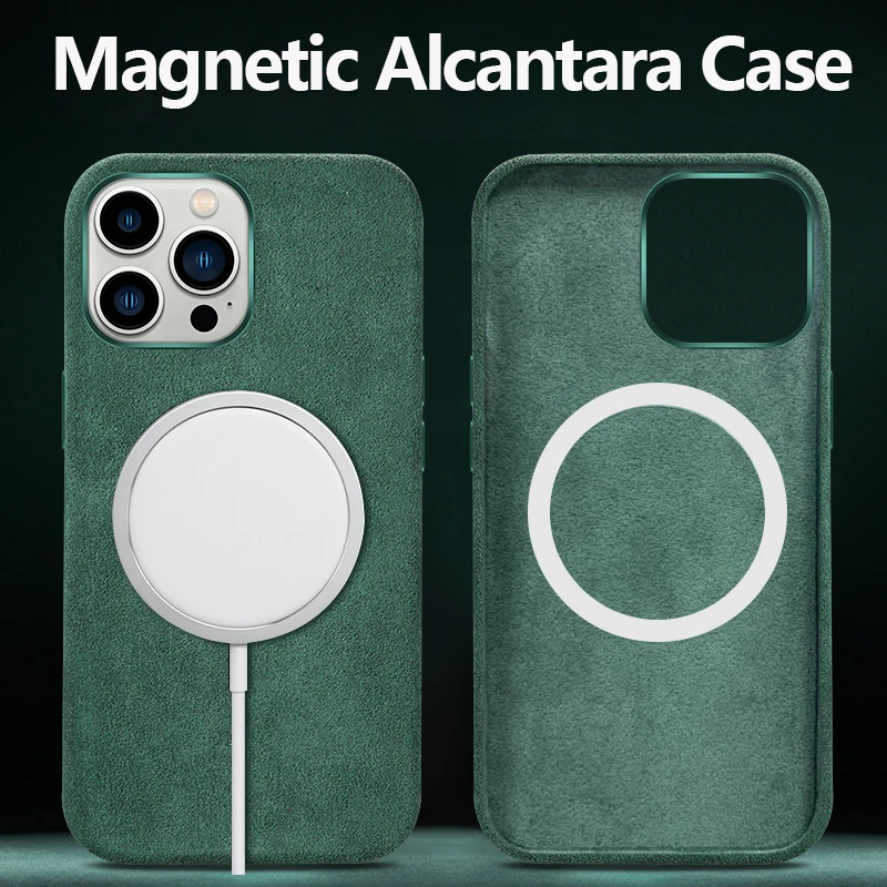 Alcantara Leather Phone Back Cover for IPhone