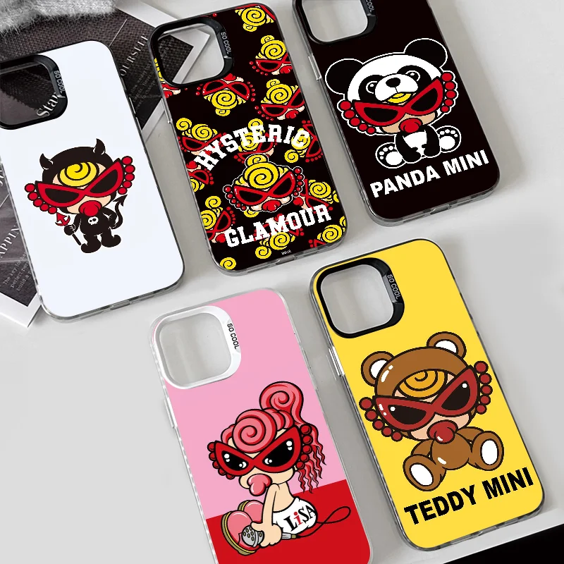 Hysteric Mini Silver Shell Phone Case for iPhone