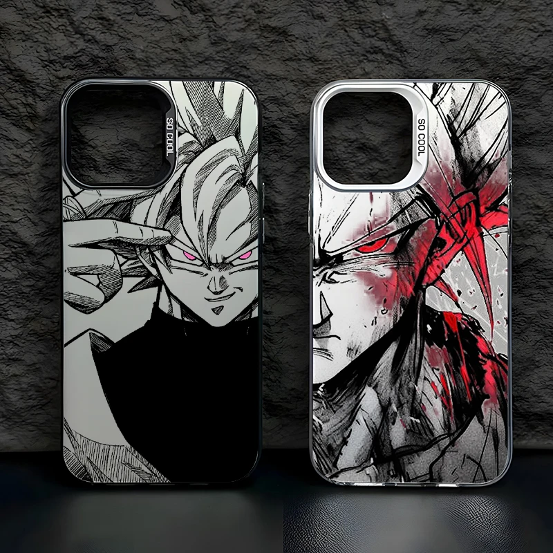 Colorful Silver Anime Dragon Balls For iPhone