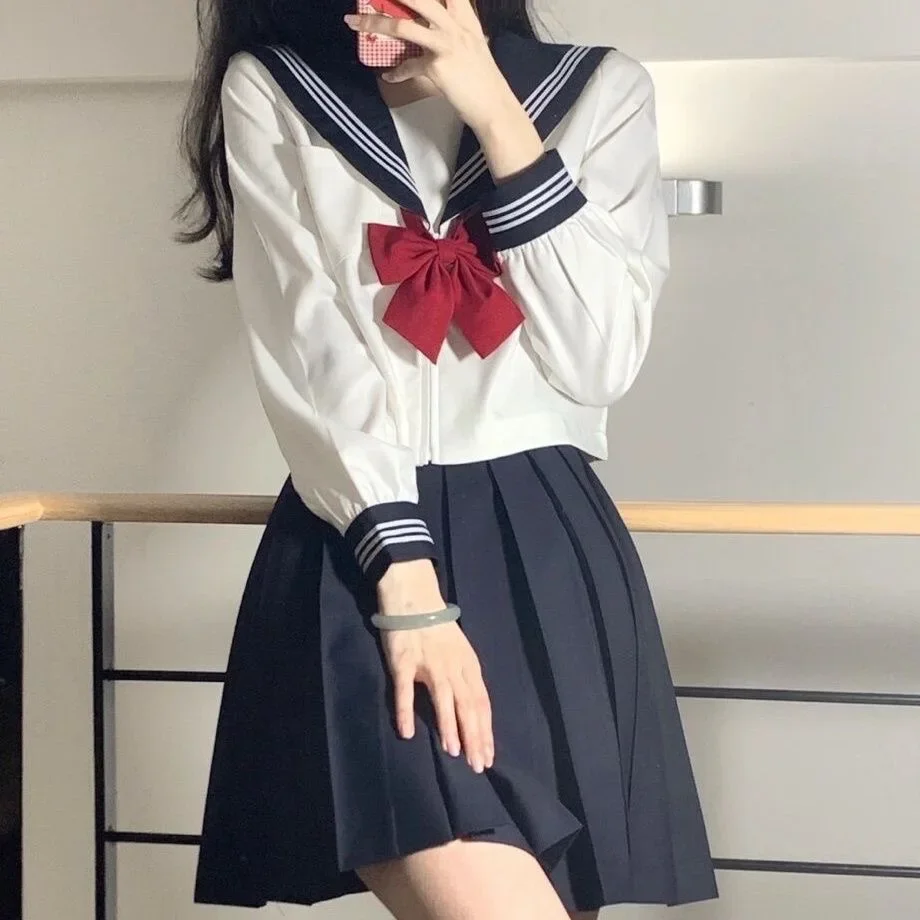Long Sleeve School Uniform Suit