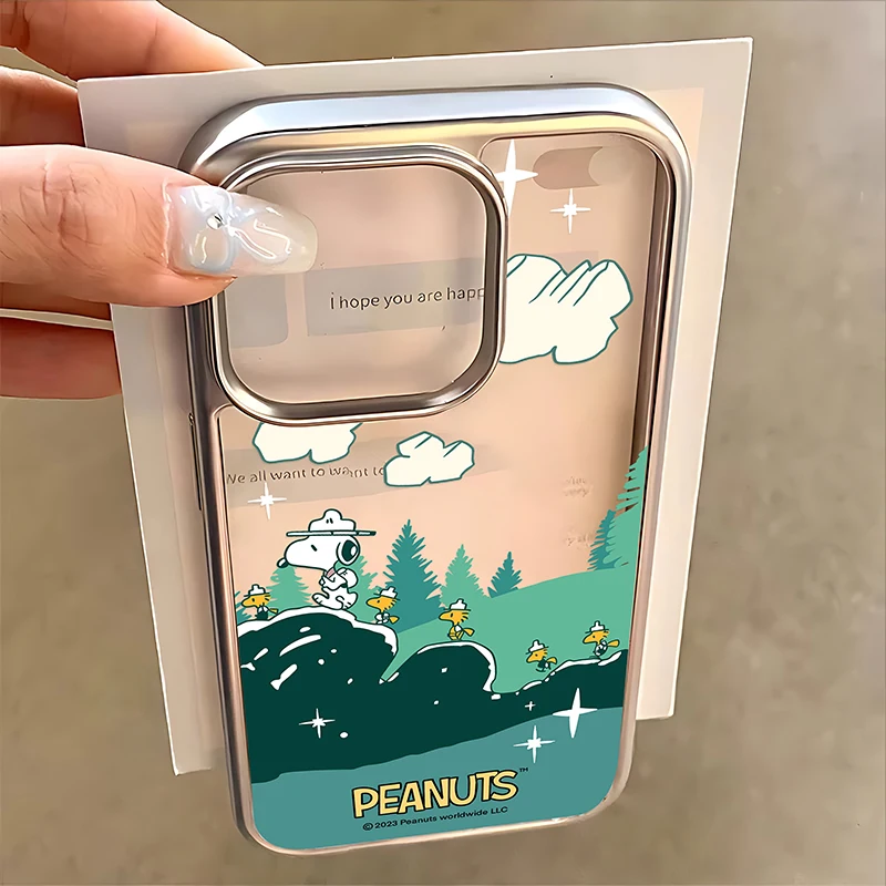 Cartoon Luxury Snoopies Hot Phone Case for IPhone