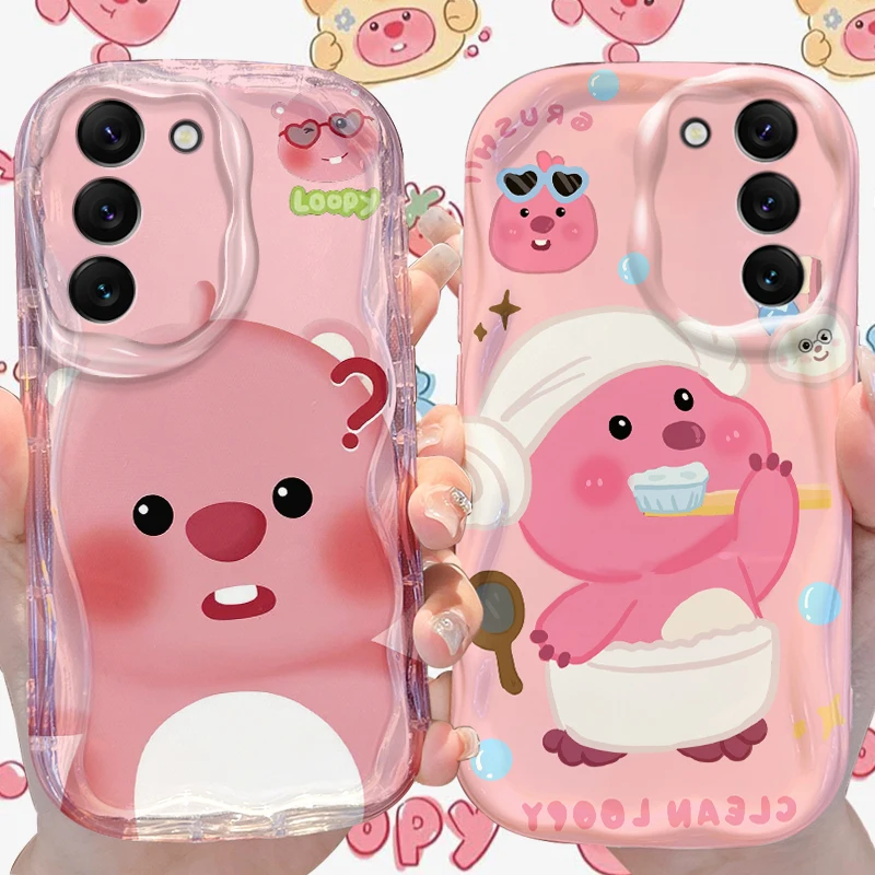 Loopy Shockproof Wave Phone Case for Samsung