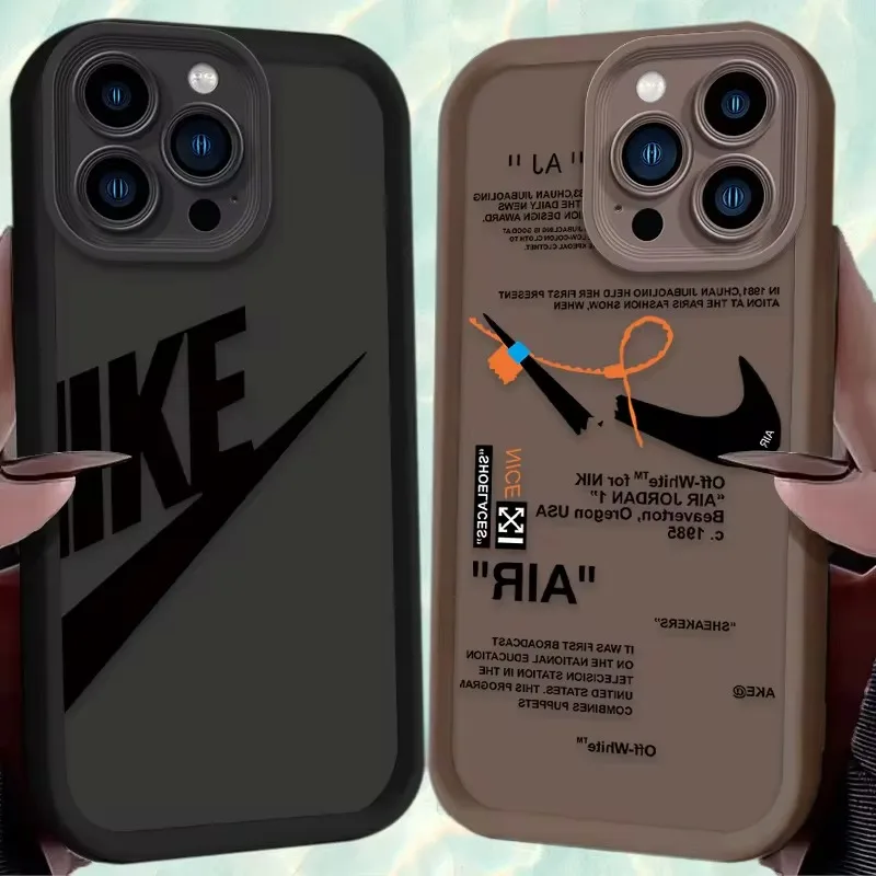 Soft Silicone Sport Art Labels Phone Case for iPhone