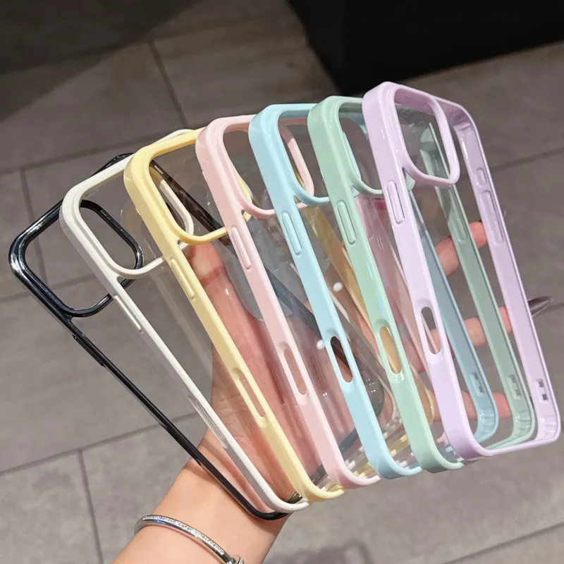 Luxury Bumper Protective Candy Color Case For iPhone - Image 6