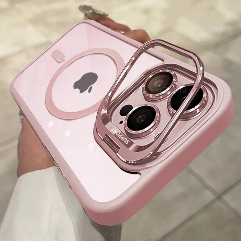 Magsafe Magnetic Transparent Phone Case For iPhone