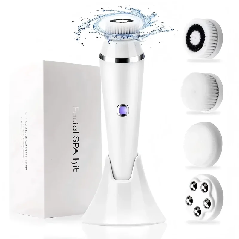 4-In-1 Electric Facial Cleansing Brush