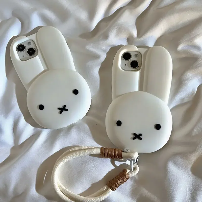Silicone Anti-drop Kawaii Miffy Phone Case