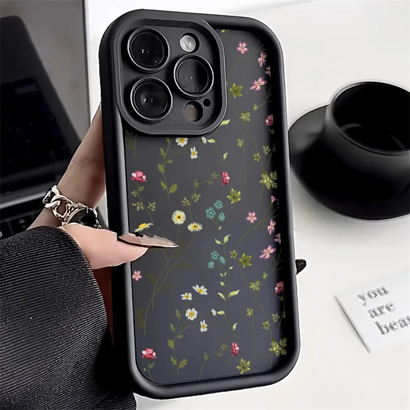 Soft Flower Silicone Phone Case For iPhone - Image 2