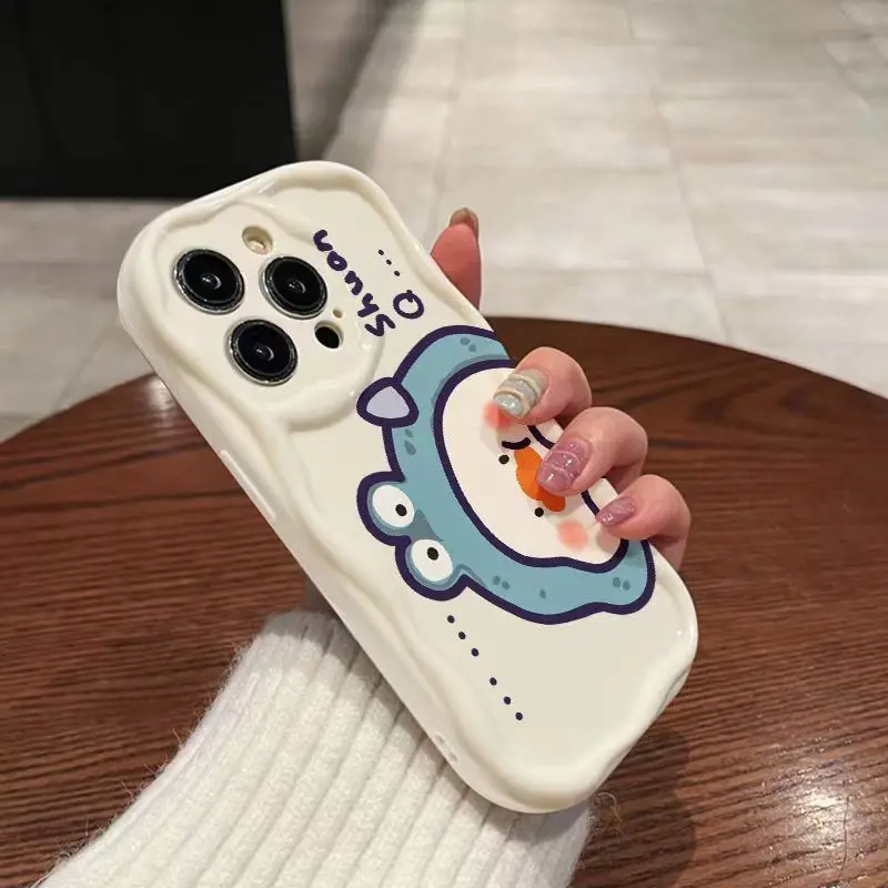 Silicone Cartoon Graphic Phone Case for I Phone
