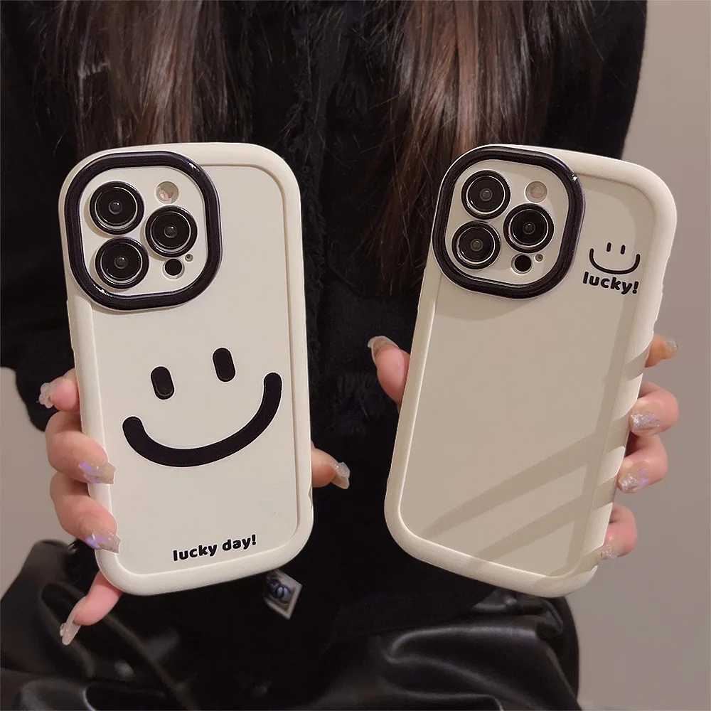 Cute Smile Pattern Phone Case for iPhone