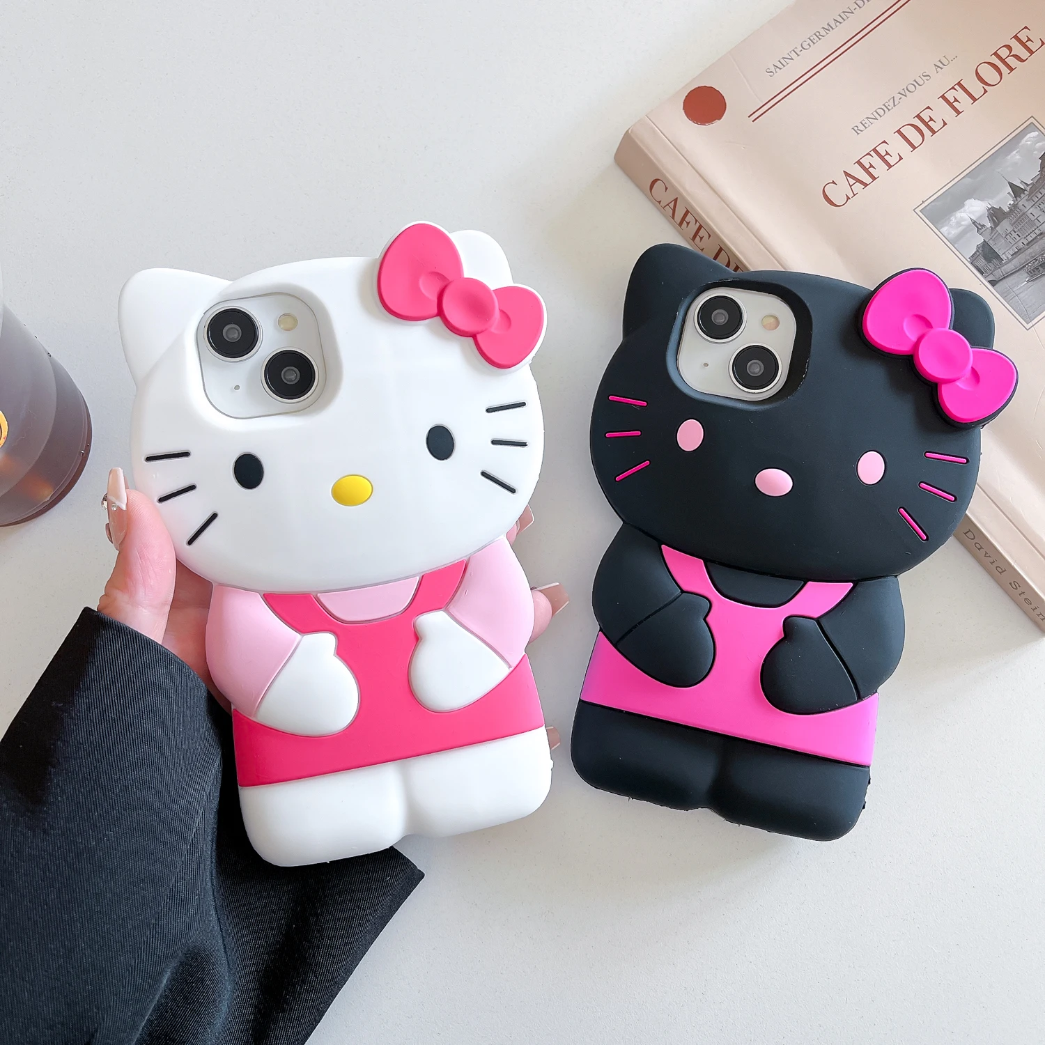 Hello Kitty 3D Silicone Soft Phone Case
