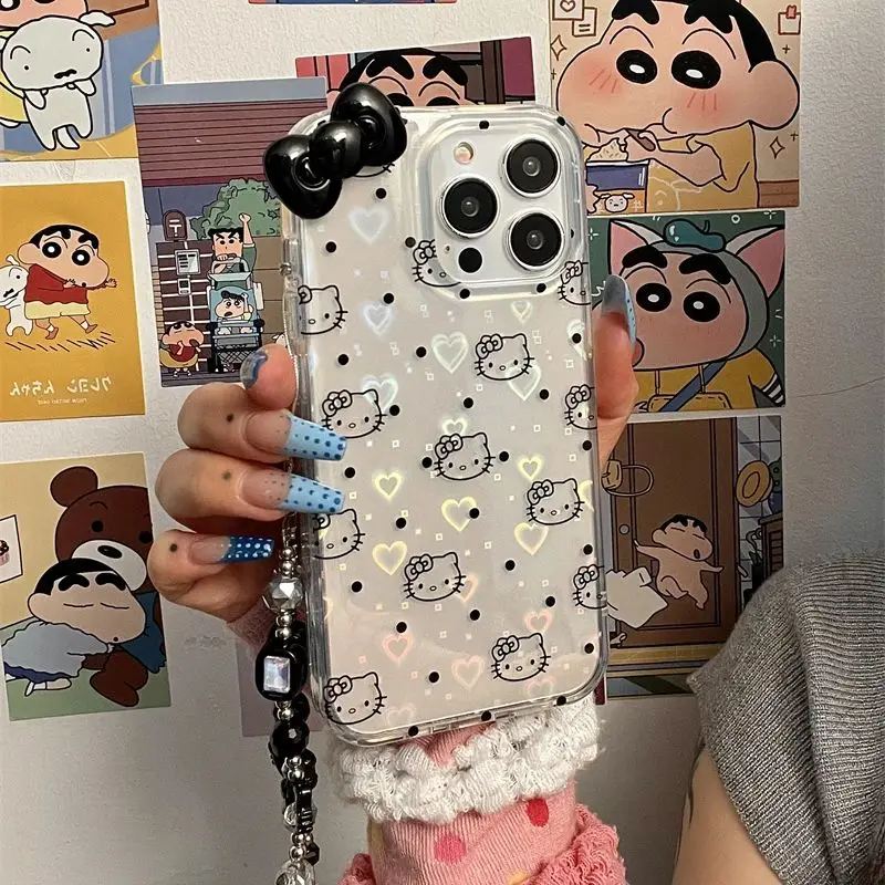 Creative Cartoon Cute Love Hello Kitty Phone Case