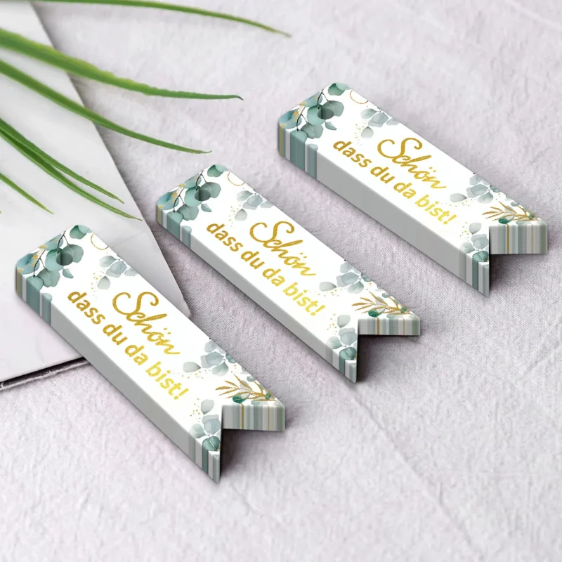 ​100Pcs Eucalyptus Thank You Tag with Strings