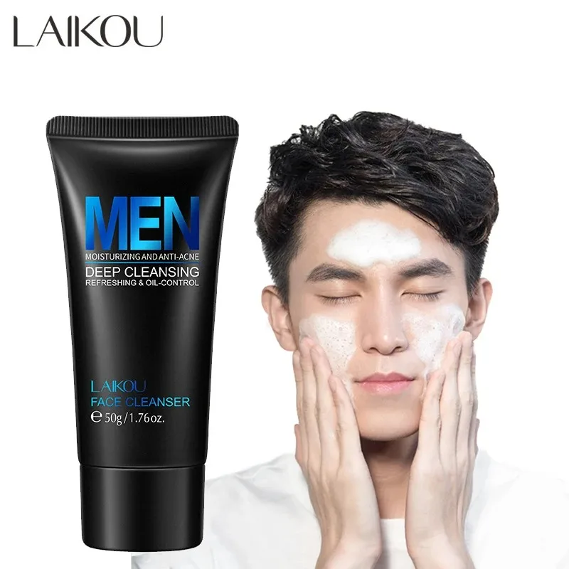 Blackhead Remove Scrub Men Facial Cleanser