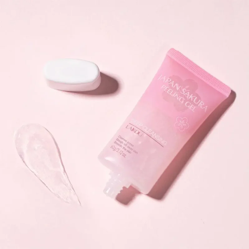 Sakura Exfoliating Gel Face Cleanser