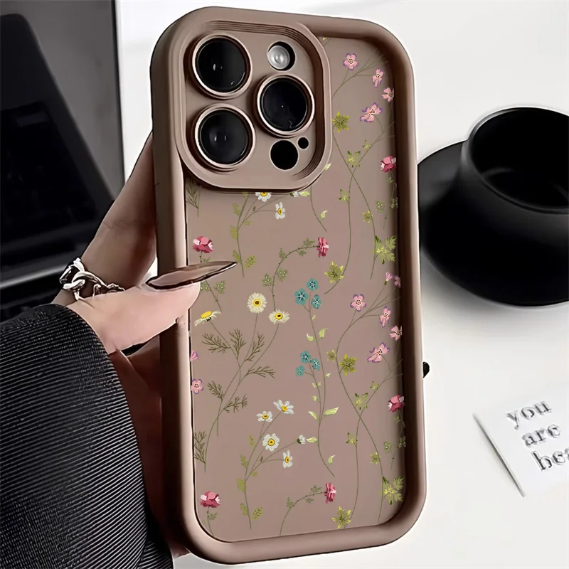 Soft Flower Silicone Phone Case For iPhone - Image 3