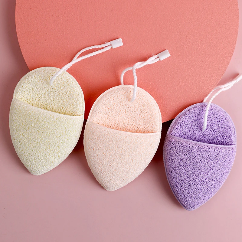 Natural Exfoliating Face Wash Cleansing Puff