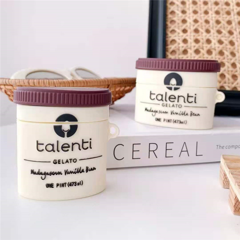 Creative Ice Cream Earphone Case