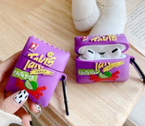 Creative Purple Potato Chips Earphone Case - Image 5