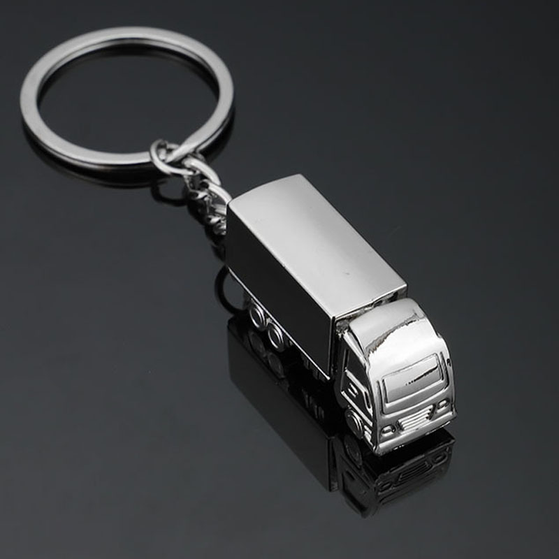 Creative Truck Model Metal Keychain