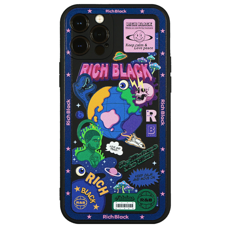 All-inclusive Galaxy Party Black Side Soft Case - Image 3