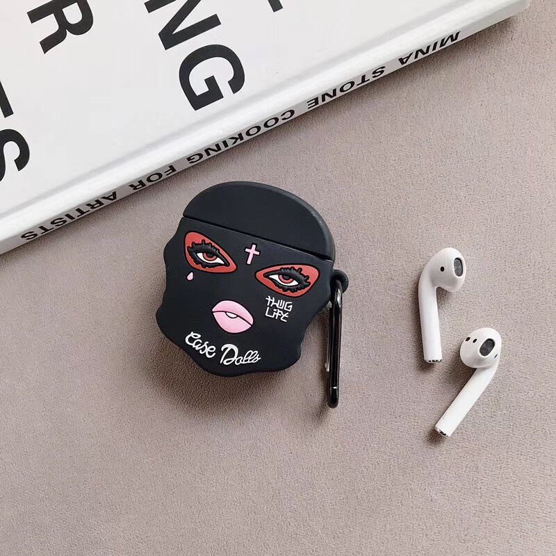 Silicone Lady Face Ninja Headset Case - Image 6