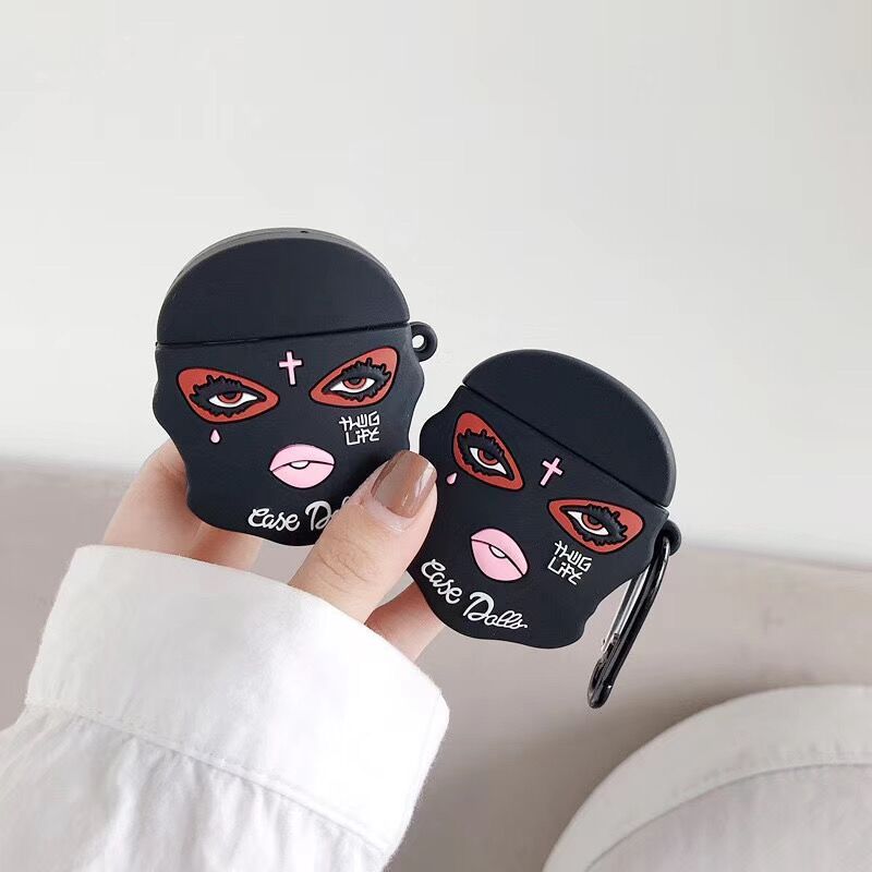 Silicone Lady Face Ninja Headset Case - Image 4