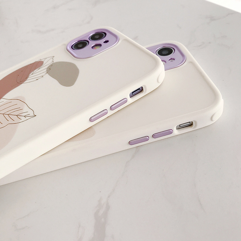 Vintage Leaf Flower Shockproof Phone Case - Image 5